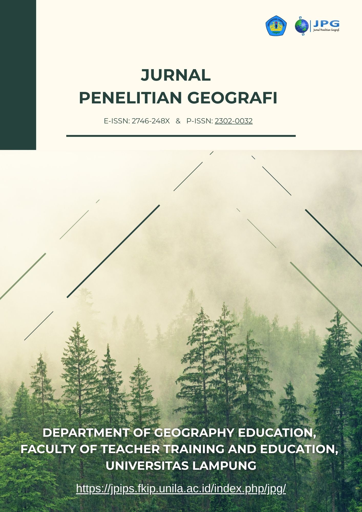 Cover Jurnal Penelitian Geografi